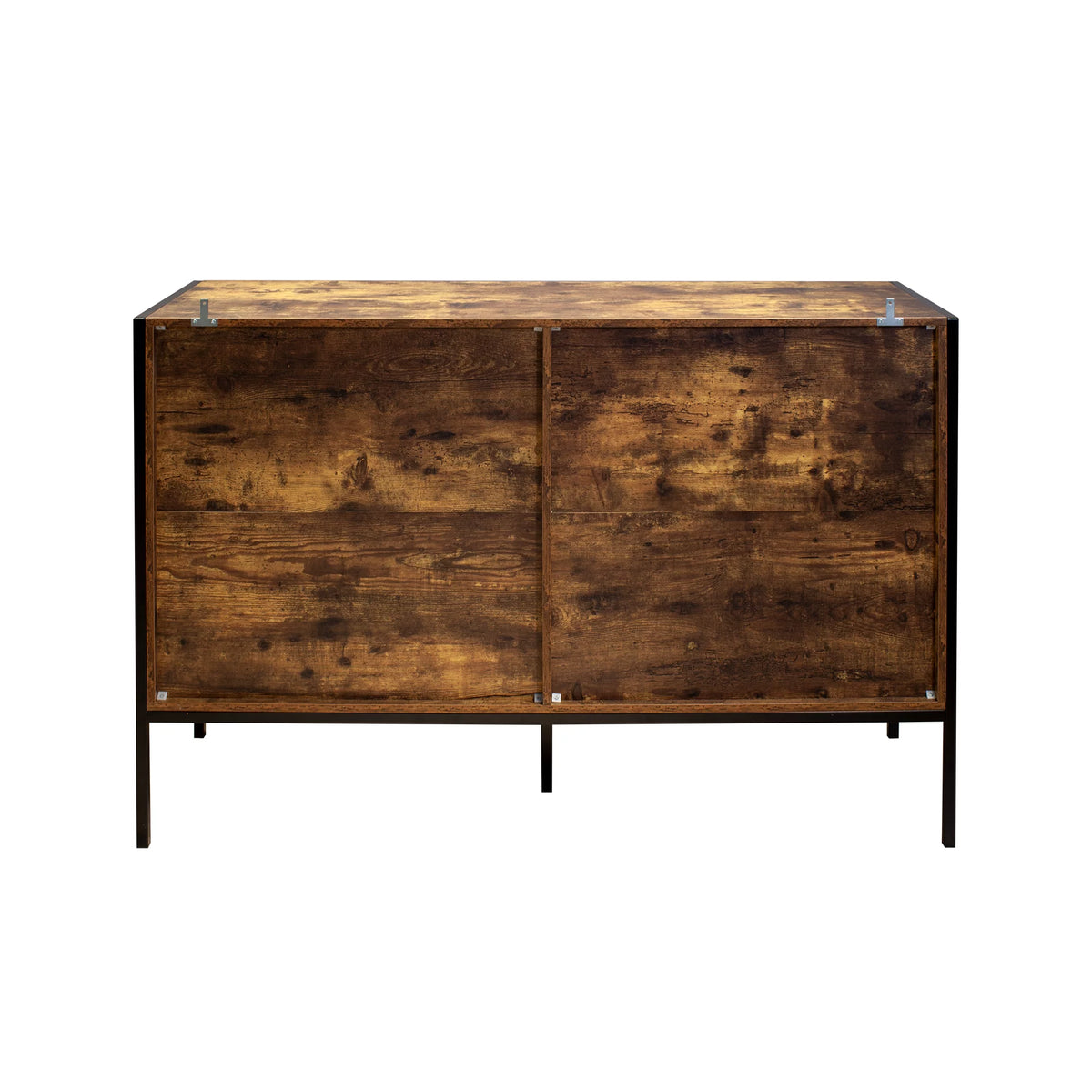 Rustic Brown 6 Drawer Wood Dresser M157330