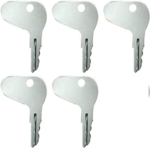 5 Piece Replacement Ignition Key for Tractor C278530