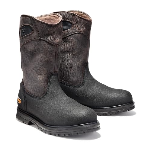 Steel Toe Pull-on Work Boot Y854
