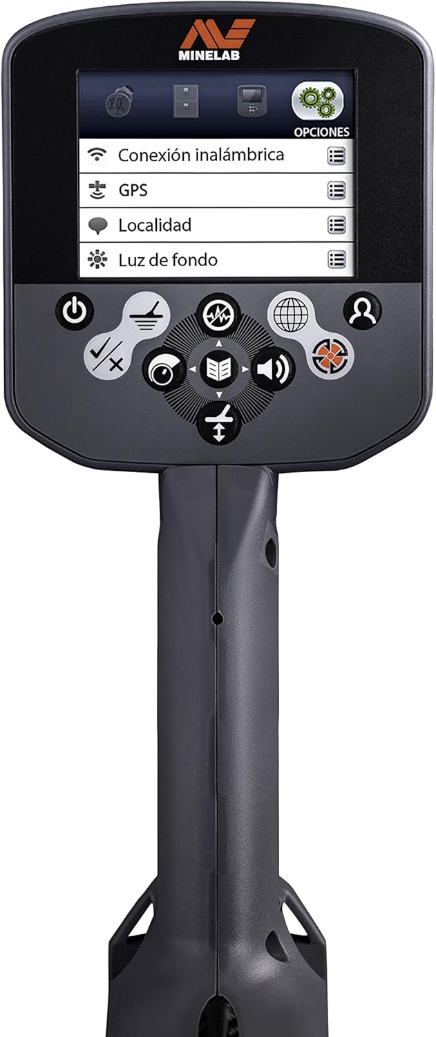 All-Terrain Metal Detector with 11" Waterproof Double-D Smart Coil & Headphones Included H5713