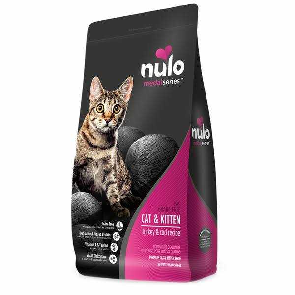 Grain-Free Turkey & Cod Dry Cat & Kitten Food F175070