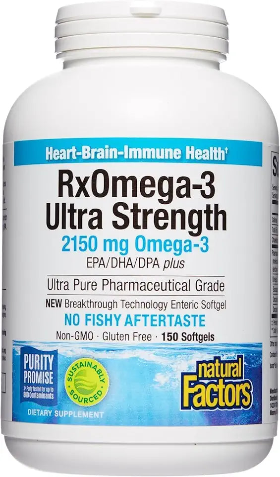 Omega-3 Fish Oil 2,150 mg 150 Softgels S9668