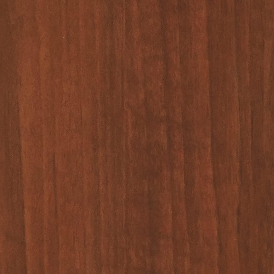 Triple Width Wall Storage Cabinet, Cherry and Black L3440