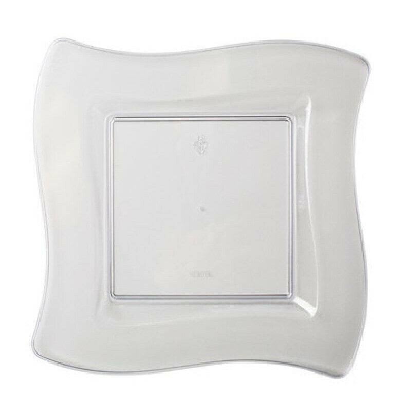 Clear 10x22 Plastic Dinner Plates Case of 120 J177760