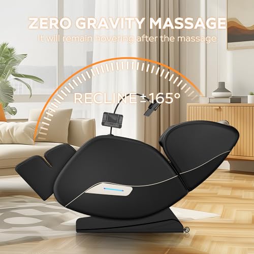 Black Zero Gravity Full Body Massage Chair with Heating Z999