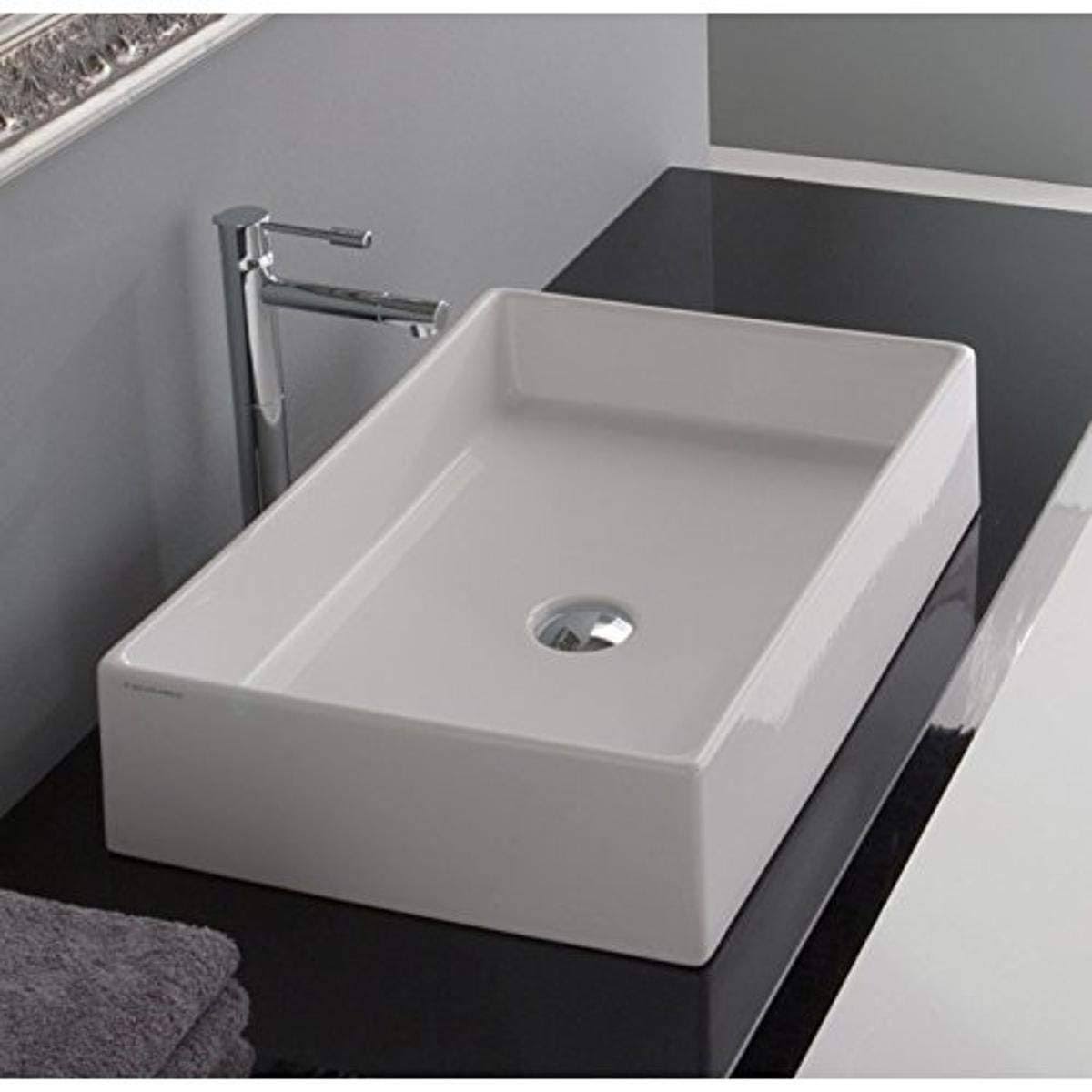 White Vessel Sink U35823