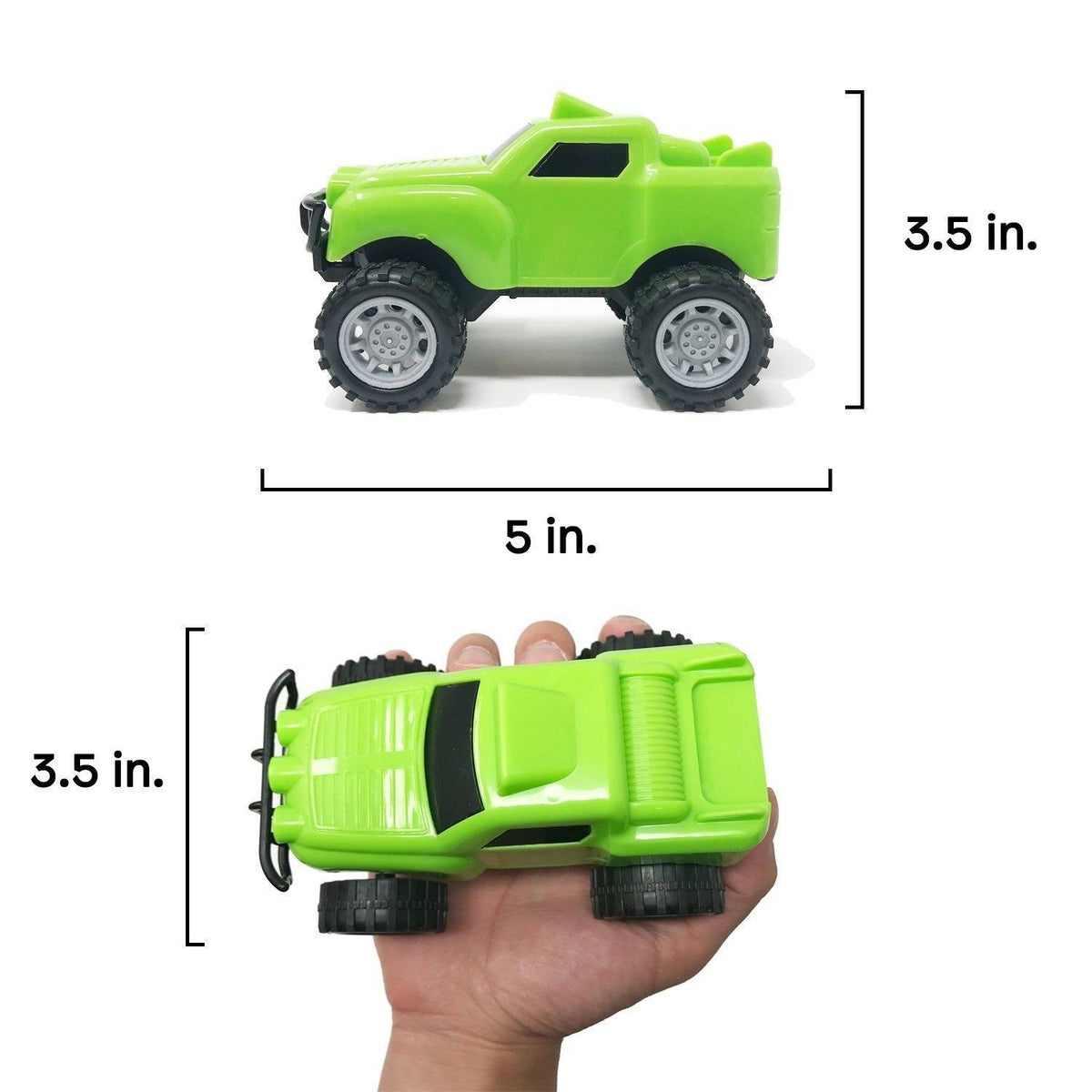 5-in-1 Truck Carrier Toy Trailer with Construction Signs K318