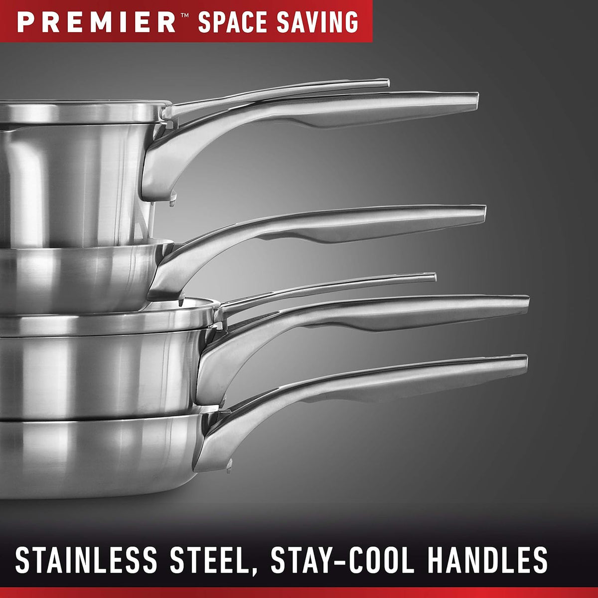 10-Piece Stainless Steel Cookware Set A3665