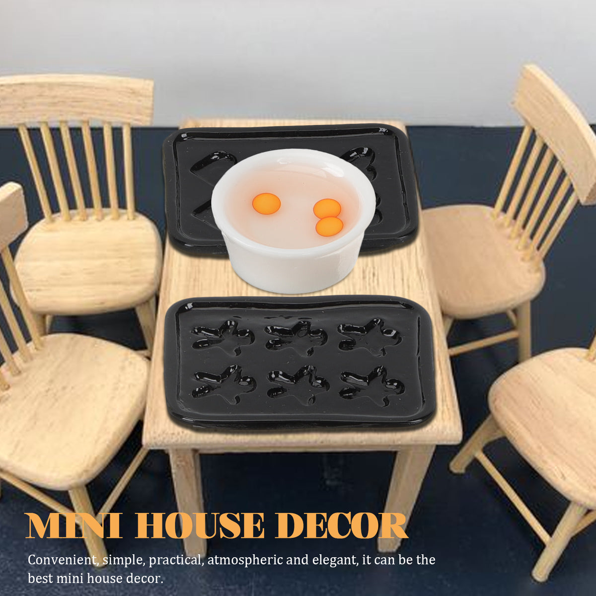 Miniature Dollhouse Kitchenware Baking Accessories O165