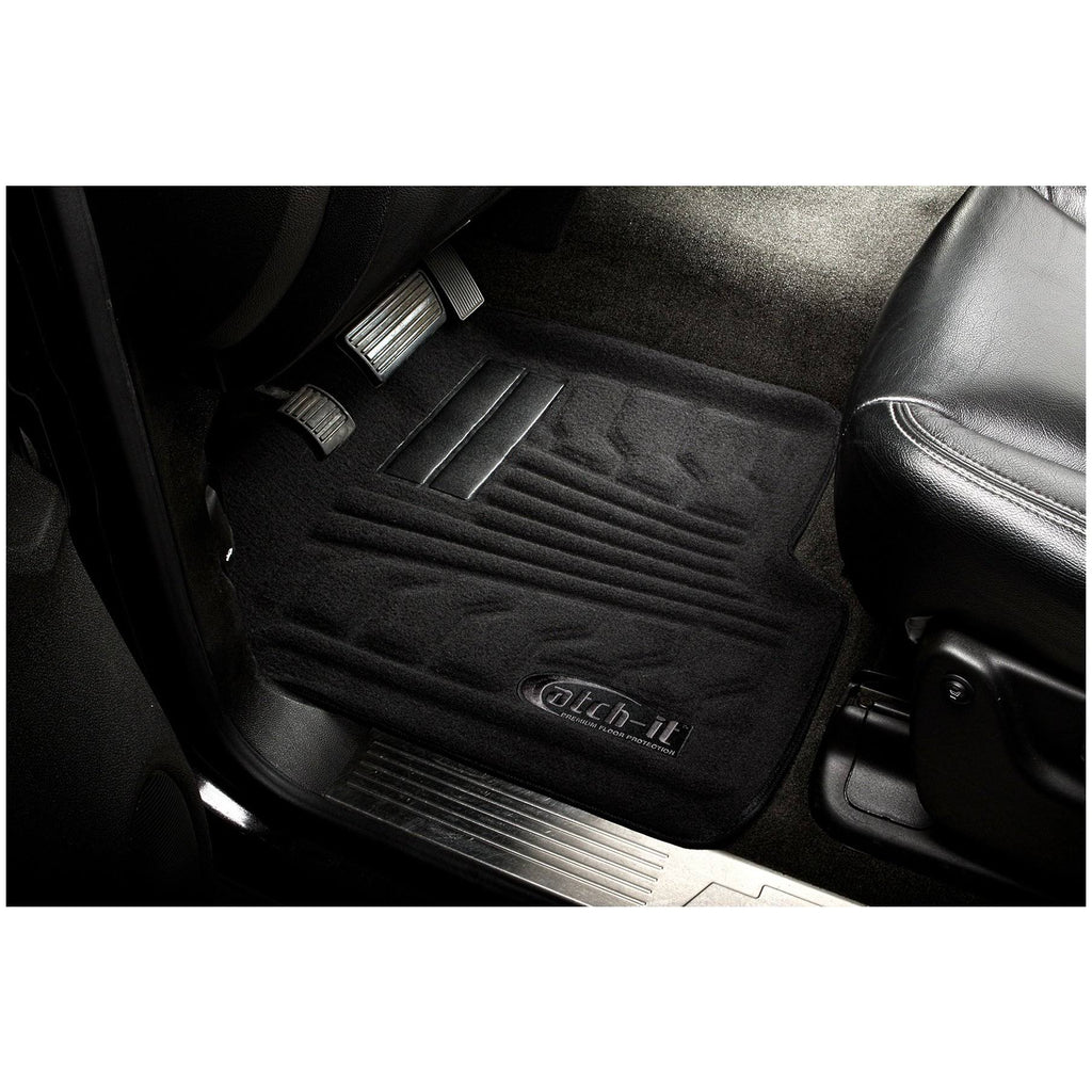Black Carpet Floor Mat X7036
