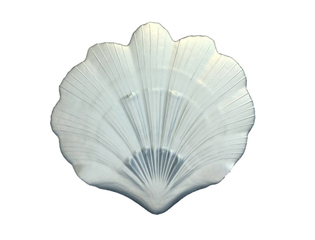 Silver Plate Scallop Shell Set of 4 J2573