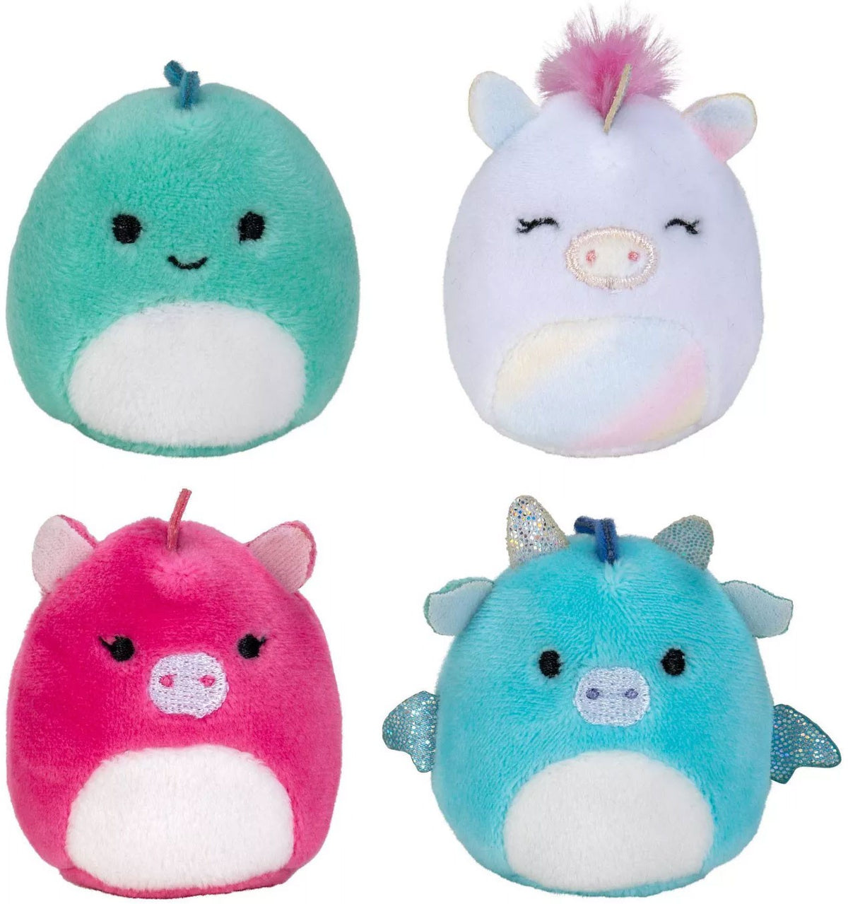 Fantasy Squad Mini Plush 4-Pack Set P6183
