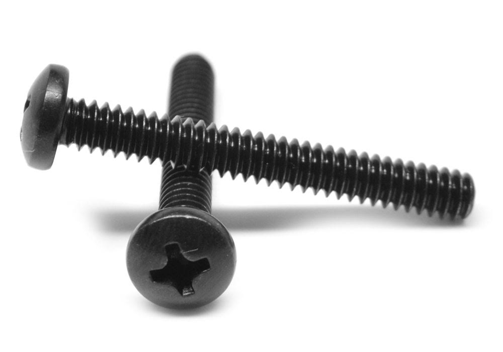 #8-32 x 3/8 Coarse Thread Phillips Pan Head Machine Screw R9383