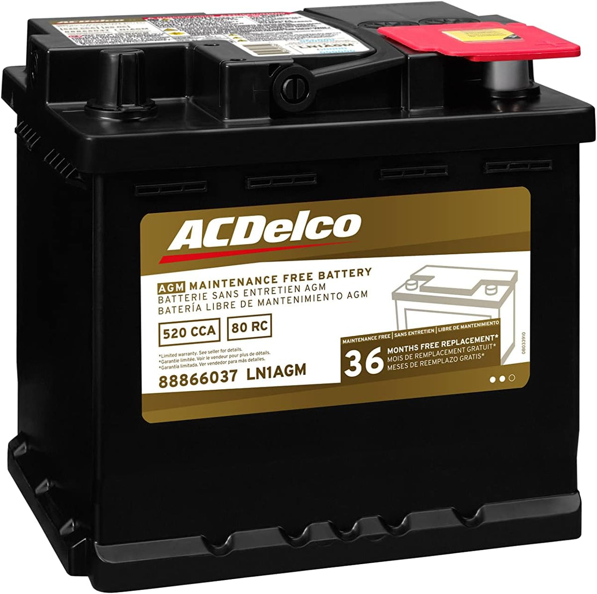 AGM BCI Group LN1 Battery B545370
