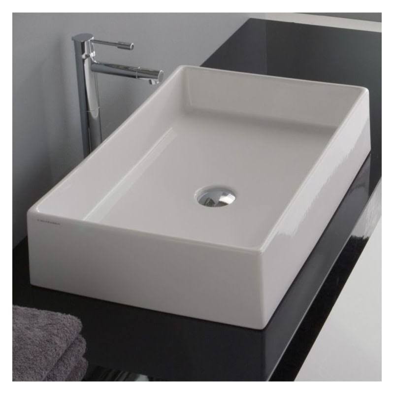 White Vessel Sink U35823