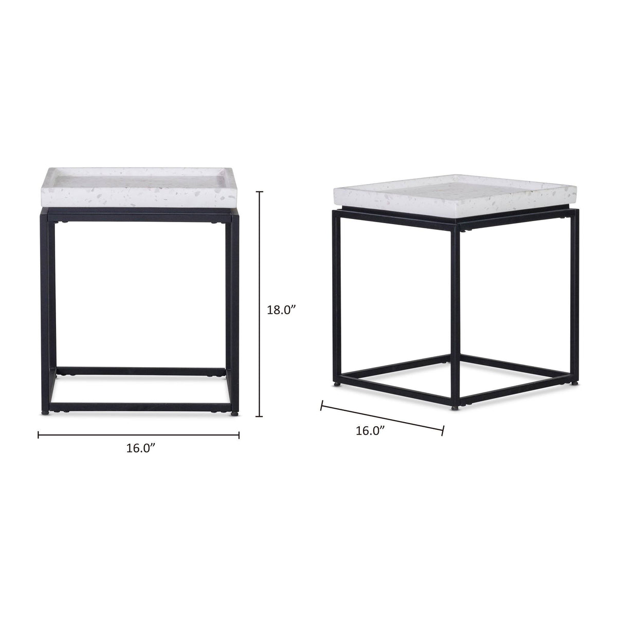 Salt and Pepper Side Table J8239