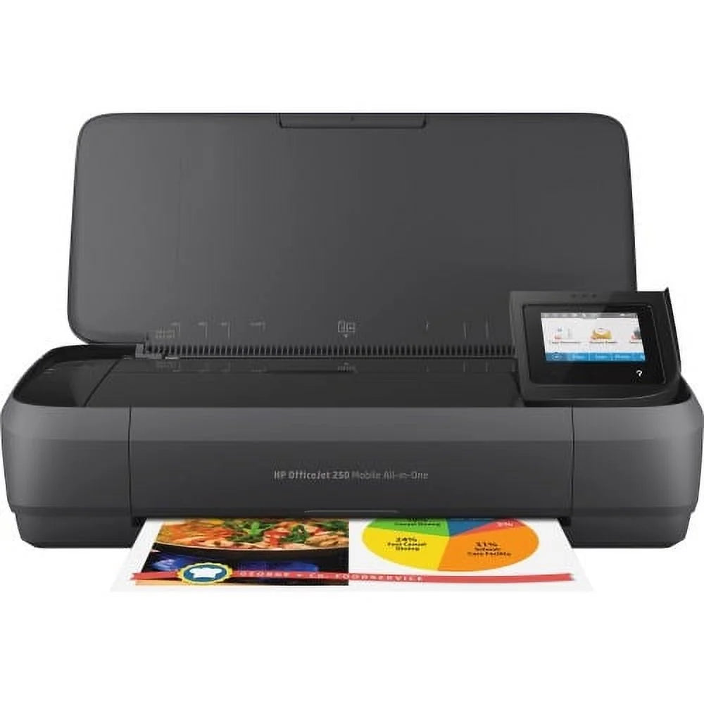 Restored HP OfficeJet 250 Mobile All-in-One InkJet Printer Q172