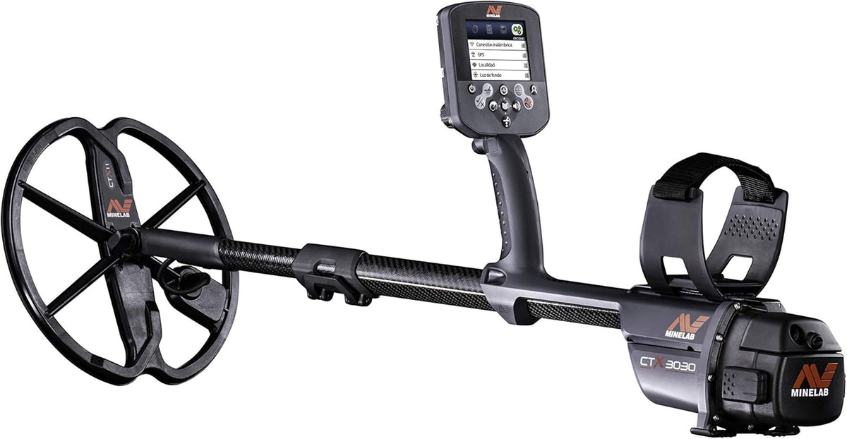 All-Terrain Metal Detector with 11" Waterproof Double-D Smart Coil & Headphones Included H5713
