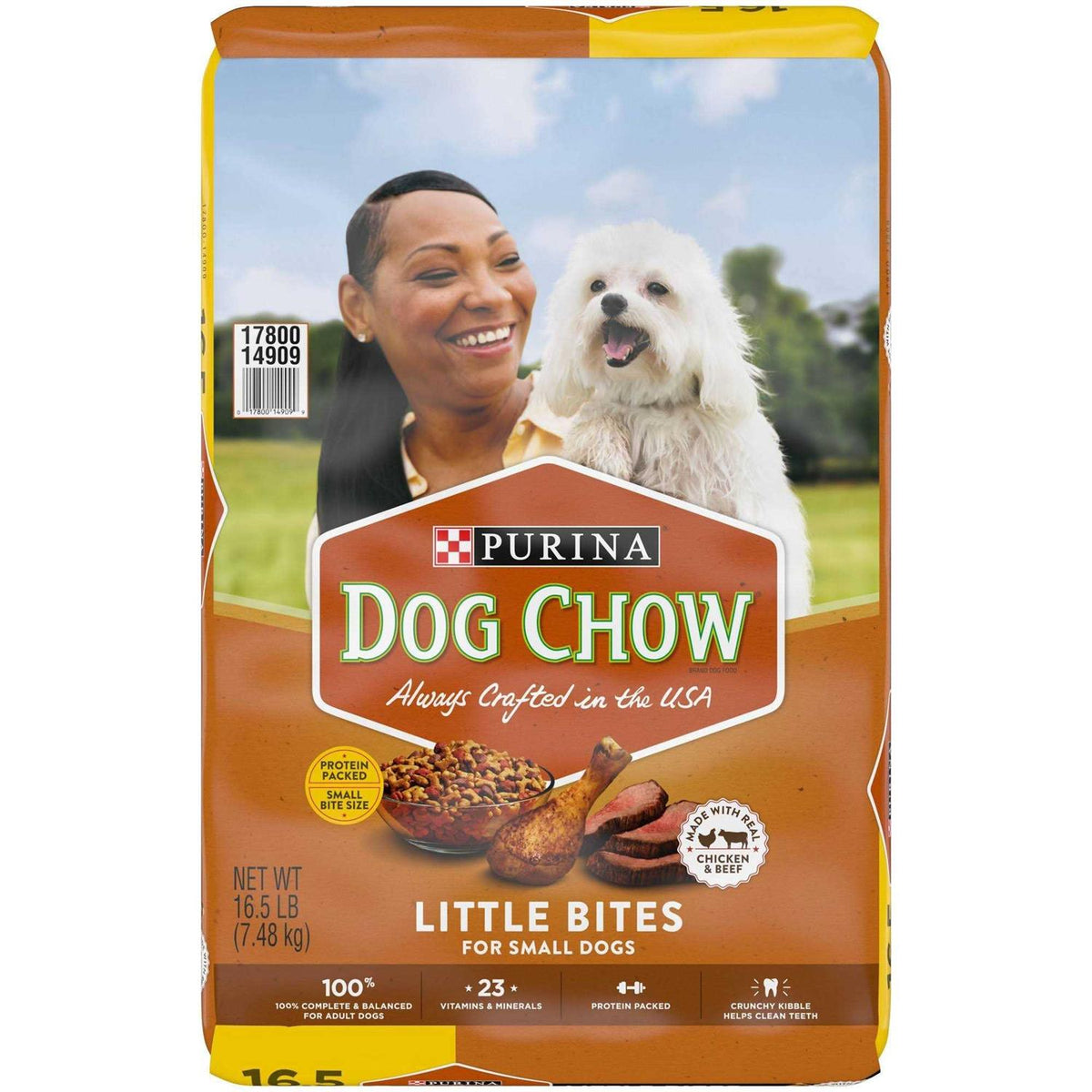 Chicken & Beef Little Bites Dry Dog Food X66746