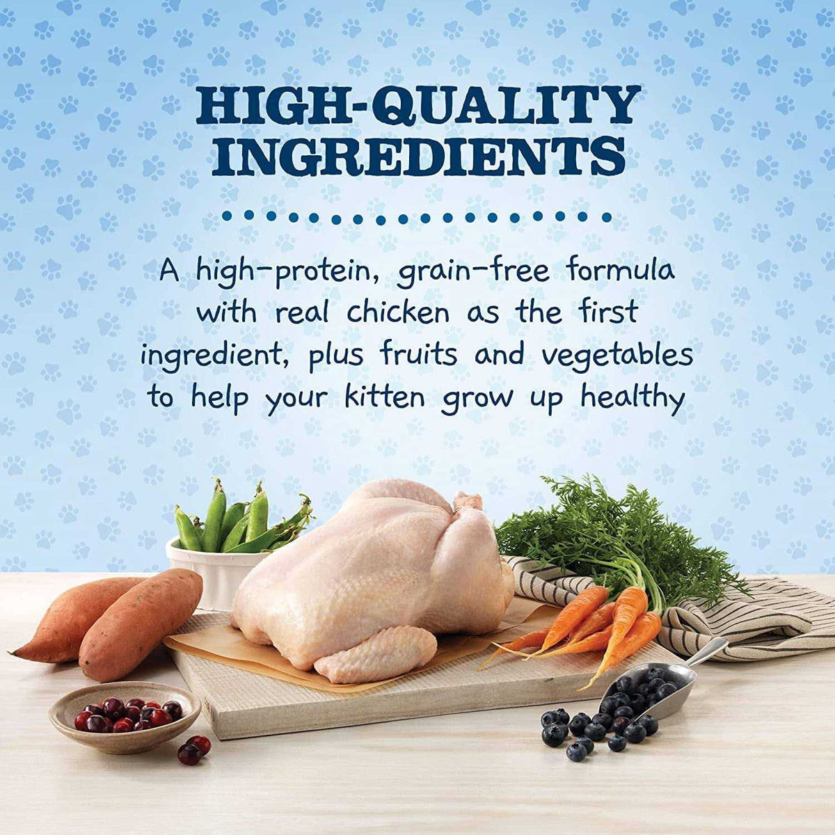High Protein Natural Dry Kitten Food Y7473