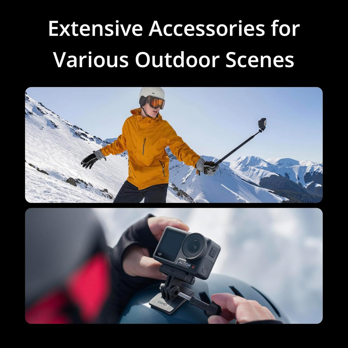 4K Waterproof Action Camera with Battery Case and 64GB Memory Card N4022