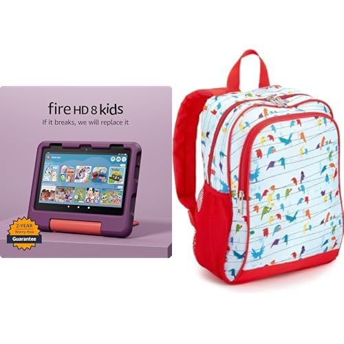 32 GB Grape Kids Tablet with Backpack Bundle F38233