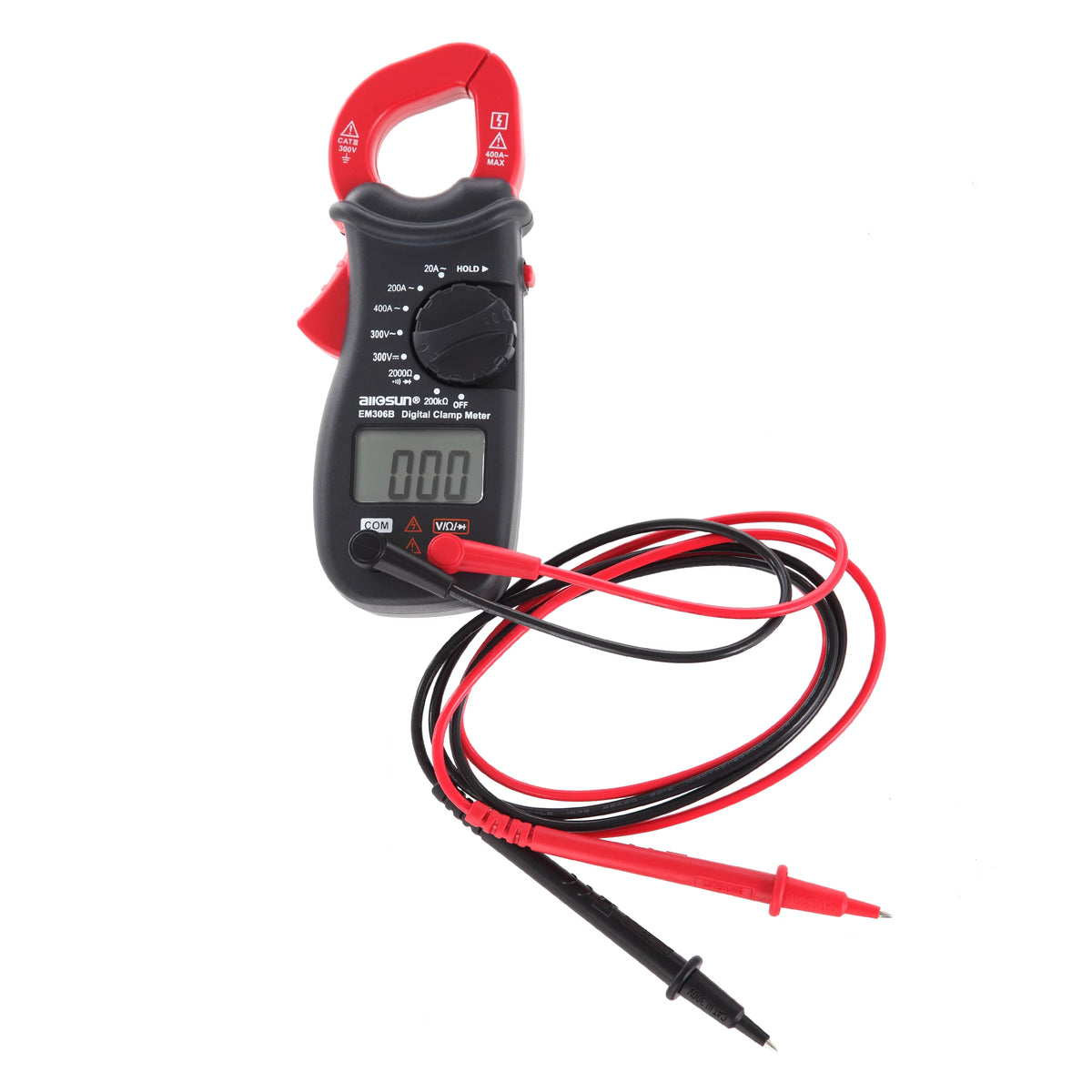 Digital Clamp Meter with LCD Screen A6613