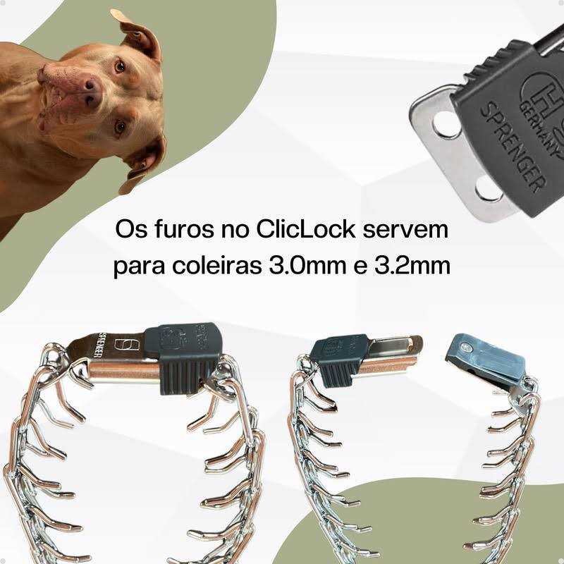 Stainless Steel Quick Release Buckle for Dog Collar I460