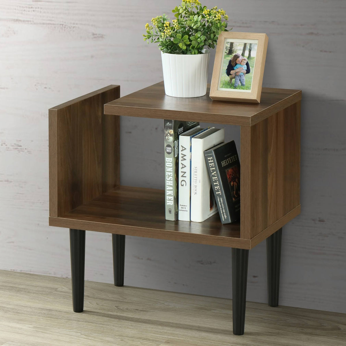 Mid-Century Modern Laminate End Table Z637
