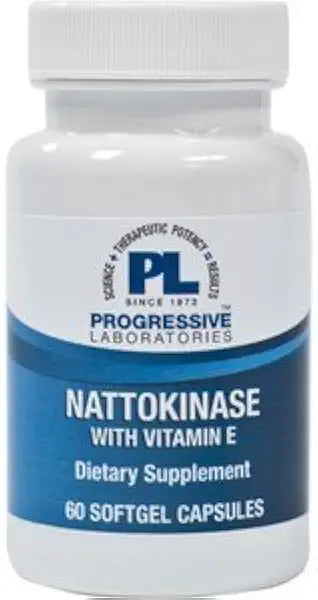 Nattokinase Plus Vitamin E 60 gels Z4433