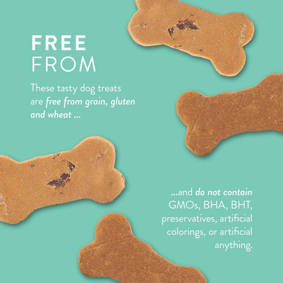 All-Natural Dog Treat Biscuits Multipack Bacon K86114