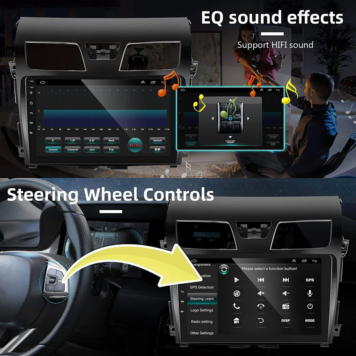 Android 12 Car Stereo Radio GPS Carplay L898