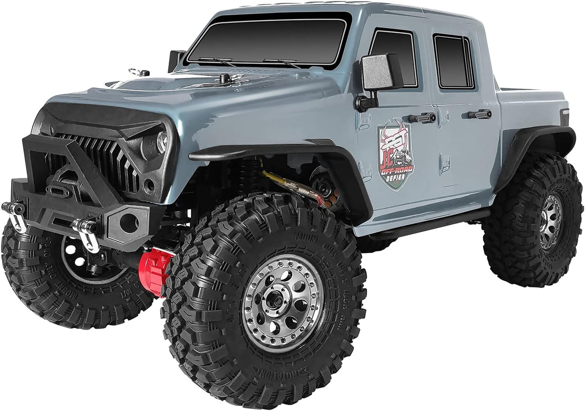 1/10 Scale 4wd Off Road Rock Crawler RC Car (Gray) R639471