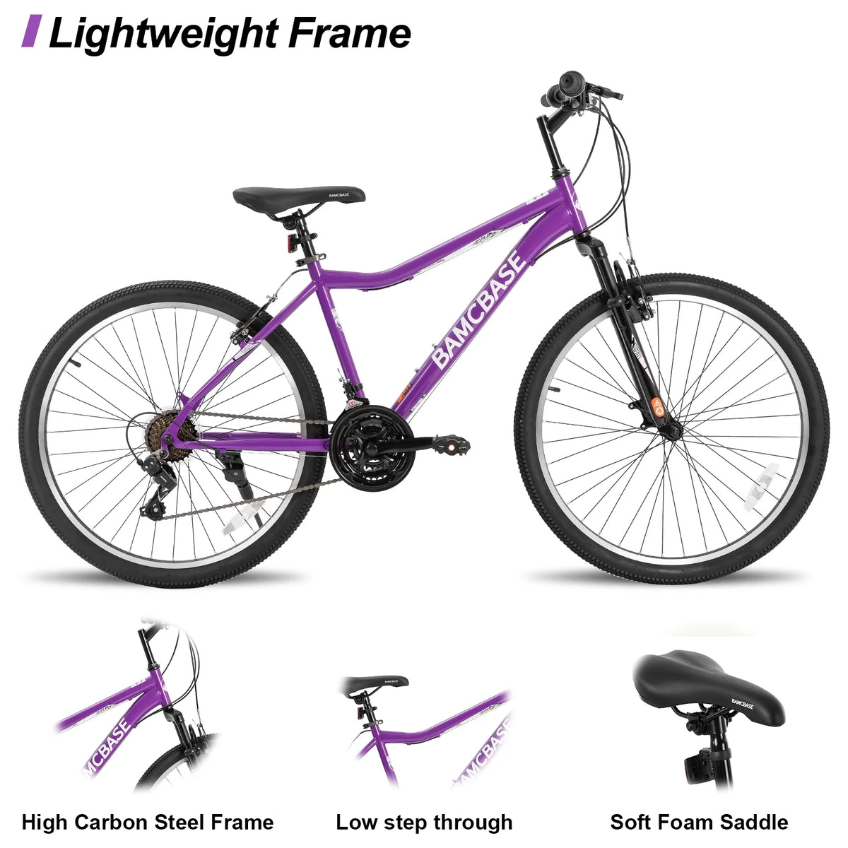 26 inch 21 Speeds Hardtail Mountain Bike U701
