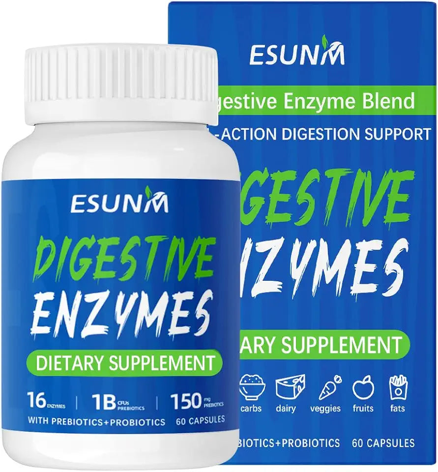 Digestive Enzymes with Probiotics and Prebiotics Dietary Supplement B30721