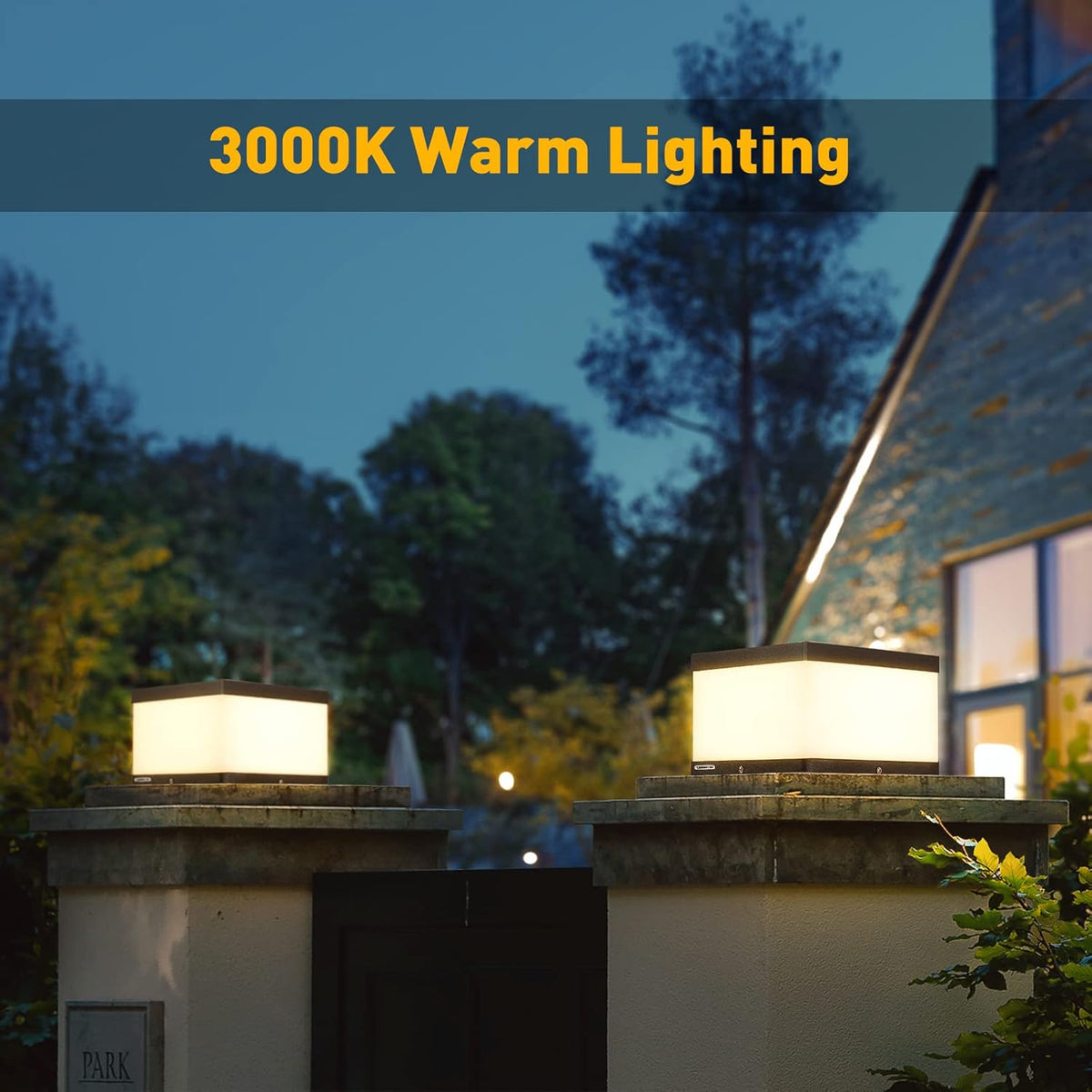 Outdoor Solar Post Cap Light V987
