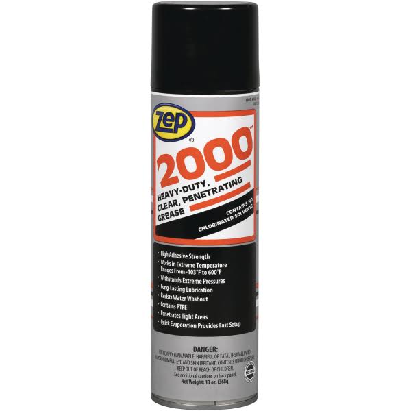 Heavy-Duty Clear Penetrating Grease, Pack of 12 Cans A3020