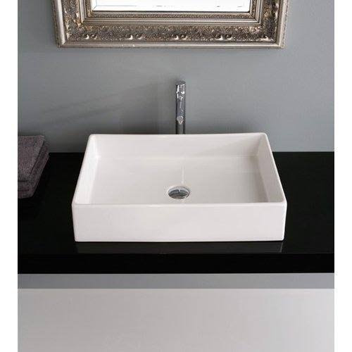 White Vessel Sink U35823