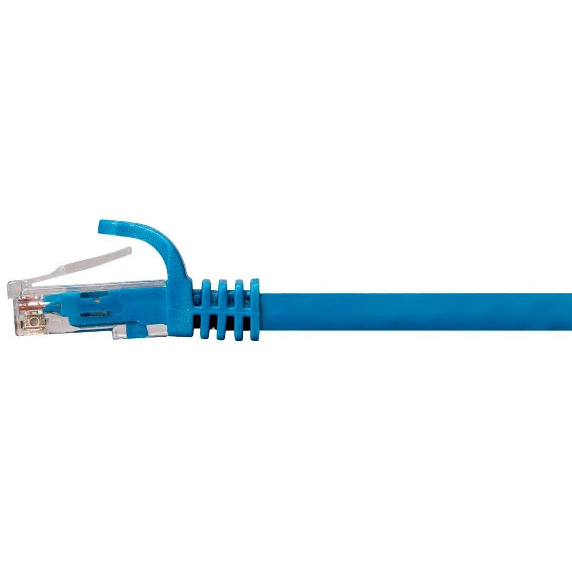 100 ft. Cat6 Plenum Rated Ethernet Network Cable Blue Q32775