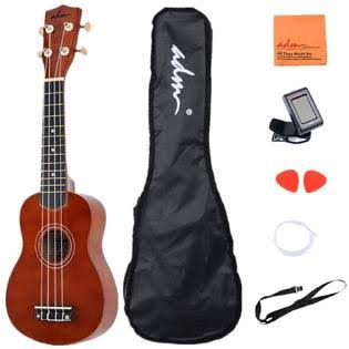 21" Soprano Ukulele with Gig Bag and Tuner O451855