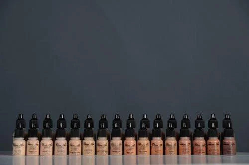 Airbrush Water-based Foundation 0.50 Fl. Oz. Bottles in 5 Assorted Light Satin Shades M88947