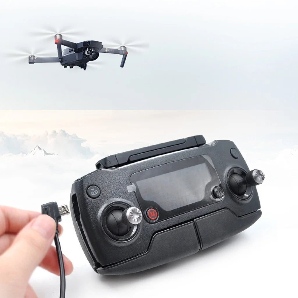 MAVIC Mini Remote Controller Cable Data Transfer Cord Accessories Glasses Camera Attachment Pro Ultra Hs720 Battery Charger Little Long Flight Time Kids Z552505