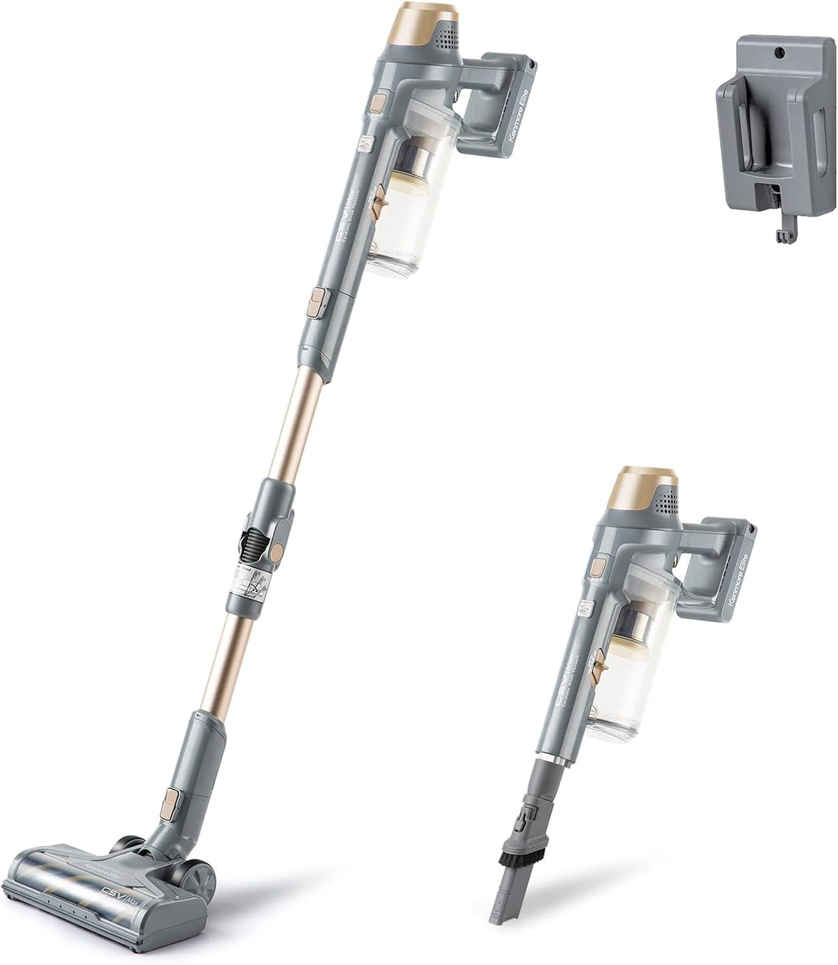 Cordless Stick Vacuum Lightweight 2-Speed Blue X7195