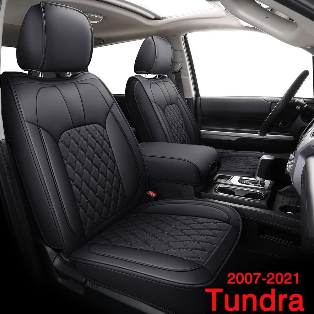 Gray Full Set Water Proof Faux Leather Car Seat Covers O65560