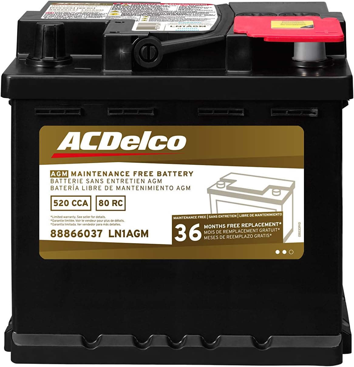 AGM BCI Group LN1 Battery B545370