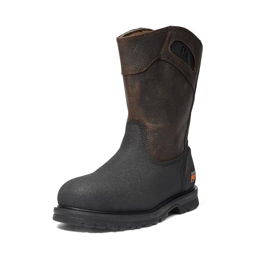 Steel Toe Pull-on Work Boot Y854