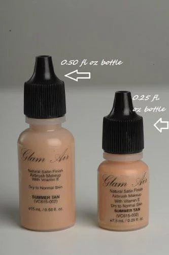 Airbrush Water-based Foundation 0.50 Fl. Oz. Bottles in 5 Assorted Light Satin Shades M88947
