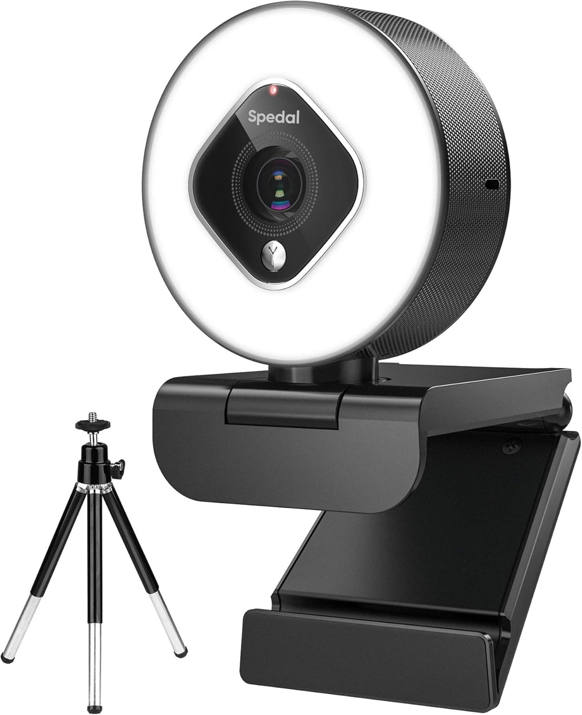 USB Streaming Webcam with Ring Light, Built in Microphone 1080P Autofocus V205299