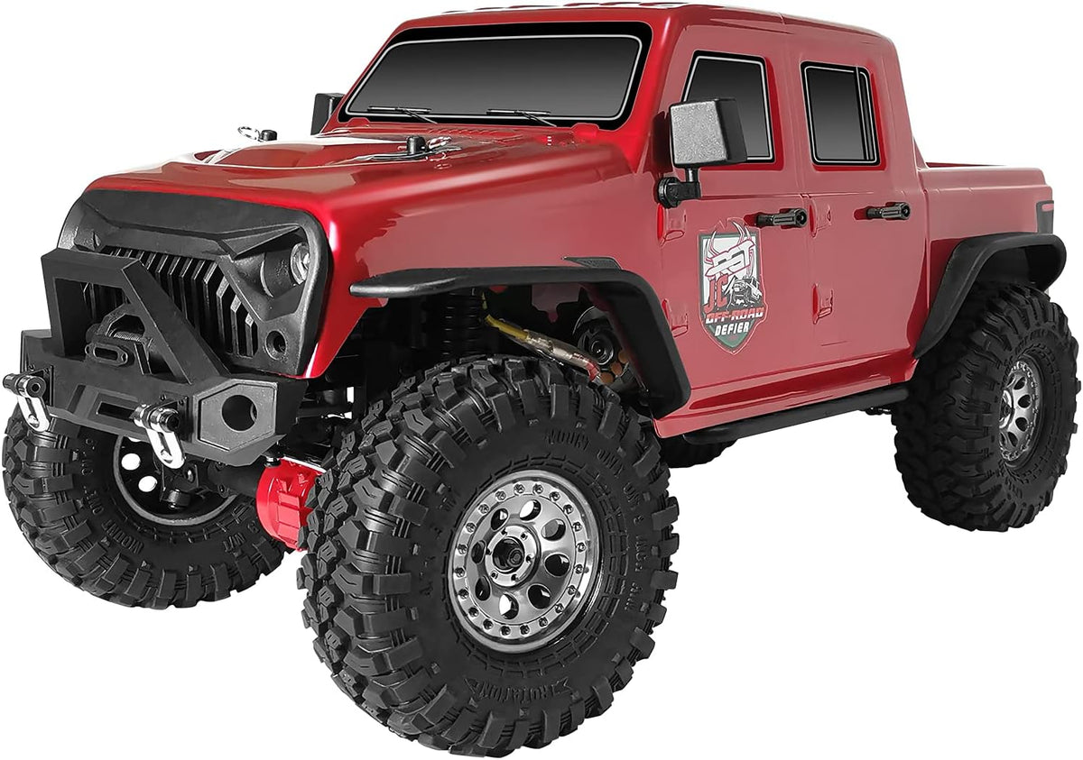 1/10 Scale 4wd Off Road Rock Crawler RC Car (Gray) R639471