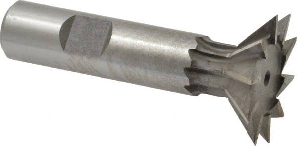 Cobalt Dovetail Cutter, Uncoated, 5/8x22 Shank Diam, 2-1/2x22 Shank Length P458